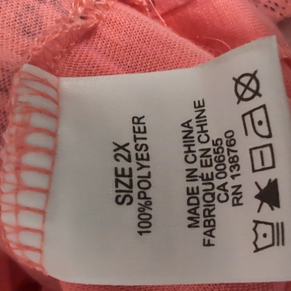 Light and comfortable Pink Active top - Picture 5 of 5